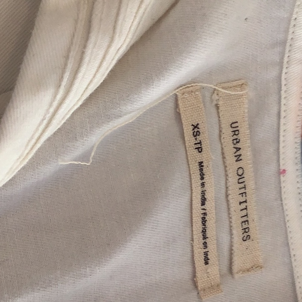Urban Outfitter blouse.  100% cotton. Off white this broadcloth